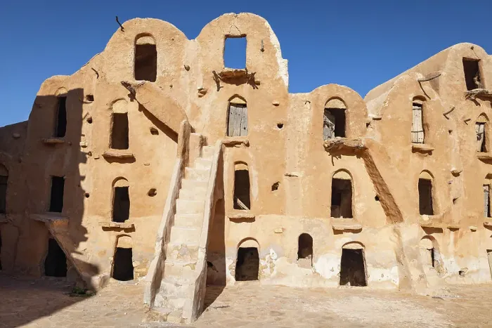 Framed Print : Ksar Ouled Soltane, Tataouine, Tunisia. Ancient fortified Berber granary at Ksar Ouled Soltane, that was used as a set for the Star Wars movie, The Phantom Menace Framed Print : Ksar Ouled Soltane, Tataouine, Tunisia. Ancient fortified Berber granary at Ksar Ouled Soltane, that was used as a set for the Star Wars movie, The Phantom Menace