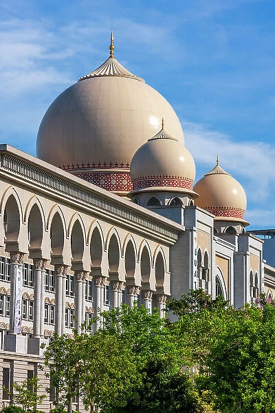 Kuala Lumpur, West Malaysia. Dome of the Palace Of Justice