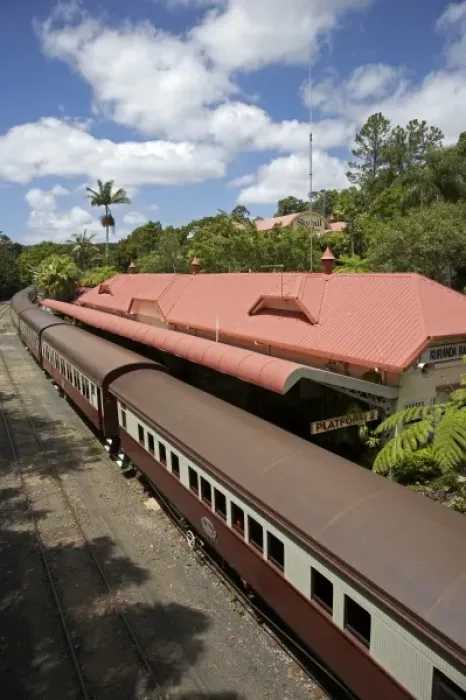 Framed Print : Kuranda Railway Station, Kuranda, near Cairns, North Queensland, Australia Framed Print : Kuranda Railway Station, Kuranda, near Cairns, North Queensland, Australia