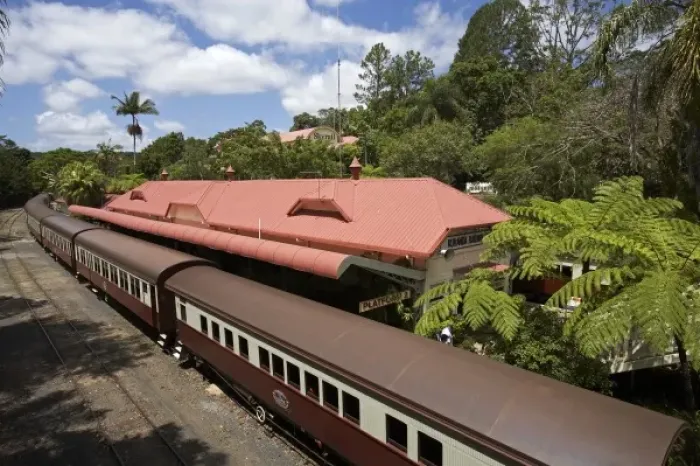 Framed Print : Kuranda Railway Station, Kuranda, near Cairns, North Queensland, Australia Framed Print : Kuranda Railway Station, Kuranda, near Cairns, North Queensland, Australia