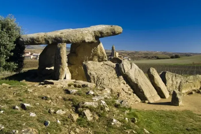 Framed Print : La Hechicera Dolmen. Elvillar. Alava. Pais Vasco. Spain Framed Print : La Hechicera Dolmen. Elvillar. Alava. Pais Vasco. Spain