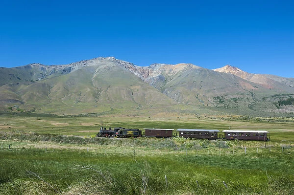 La Trochita the Old Patagonian Express between Esquel and El Maiten in Chubut Province