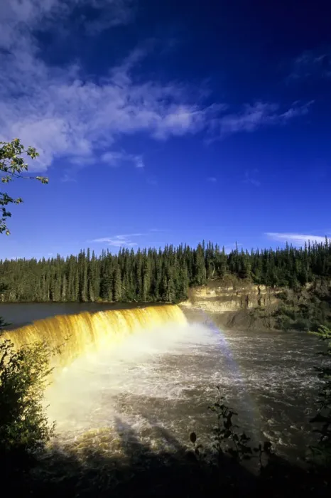 Framed Print : Lady Evelyn Falls Territorial Park Northwest Territories Framed Print : Lady Evelyn Falls Territorial Park Northwest Territories
