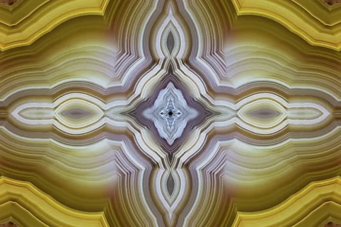 Framed Print : Laguna agate kaleidoscope repeating mirror-effect pattern Framed Print : Laguna agate kaleidoscope repeating mirror-effect pattern