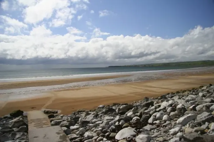 Framed Print : Lahinch, Ireland. A nice afternoon on the beaches at this surfing town of Lahinch