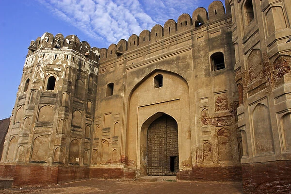 Lahore Fort constrcted by Mughal emperor in Lahore, Pakistan