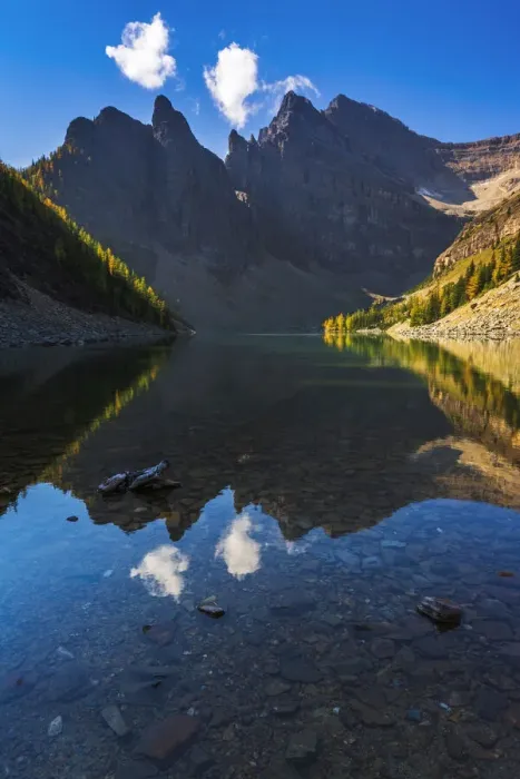 Framed Print : Lake Agness, Banff National Park, Alberta, Canada