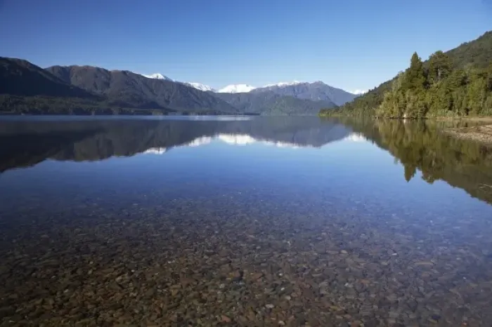 Framed Print : Lake Kaniere, West Coast, South Island, New Zealand Framed Print : Lake Kaniere, West Coast, South Island, New Zealand