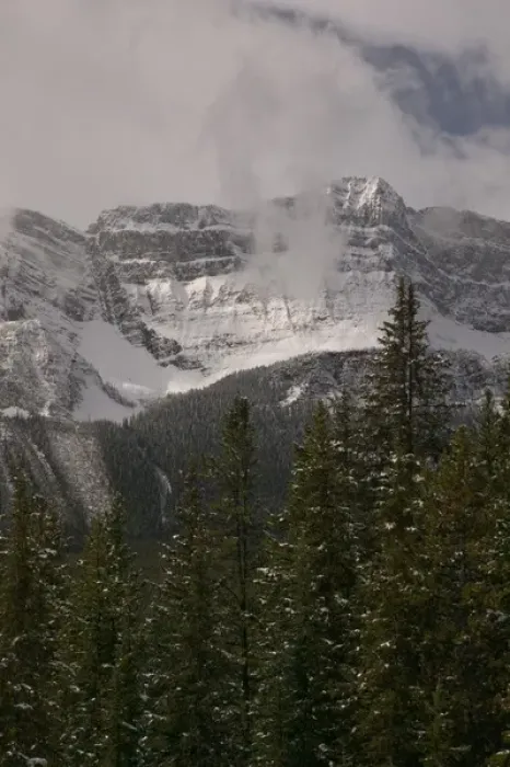 Framed Print : 02. Canada, Alberta, Banff National Park: LAKE LOUISE, Early Winter Mountainscape Framed Print : 02. Canada, Alberta, Banff National Park: LAKE LOUISE, Early Winter Mountainscape