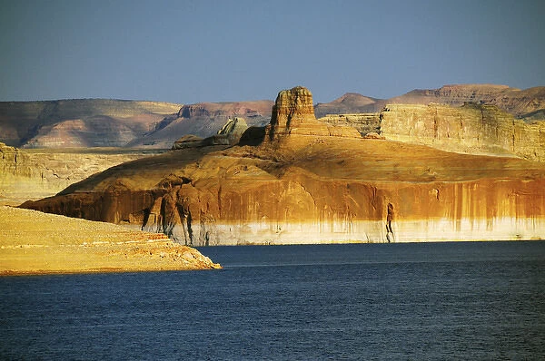 Lake Powell; Glen Canyon National Recreation Area; Page; Arizona; USA from a Moving Boat
