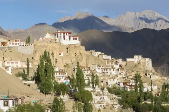 Framed Print : Lamayuru village, Indus Valley, nr Leh, Ladakh, India
