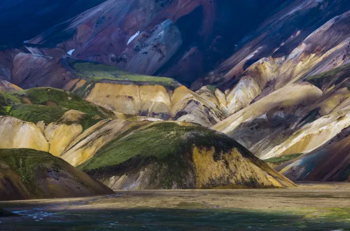 Framed Print : Landmannalaugar Mountains, Iceland