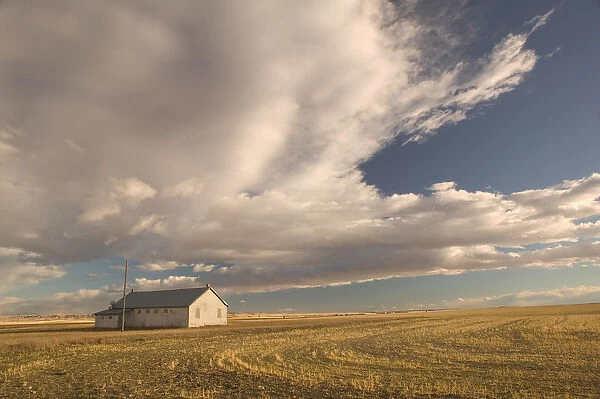 02. Canada, Alberta, Stand Off: Landscape with Dramatic Sky