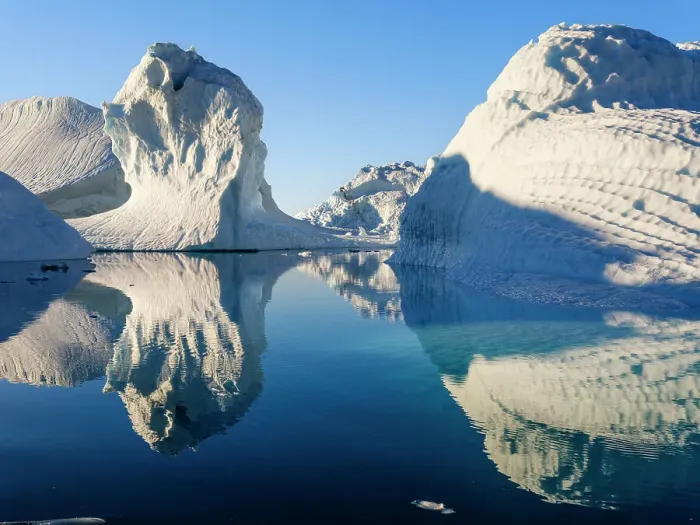 Framed Print : Landscape with icebergs in the Sermilik (Sermiligaaq) Icefjord in East Greenland. Ammassalik, Danish Territory Framed Print : Landscape with icebergs in the Sermilik (Sermiligaaq) Icefjord in East Greenland. Ammassalik, Danish Territory