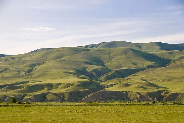 Landscape near Uplistsikhe, Georgia