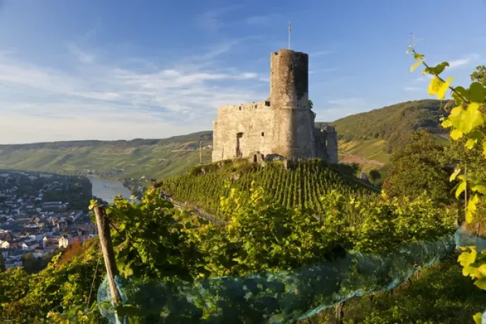 Framed Print : Landshut castle above Mosel River, Bernkastel-Kues, Rhineland-Palatinate, Germany Framed Print : Landshut castle above Mosel River, Bernkastel-Kues, Rhineland-Palatinate, Germany