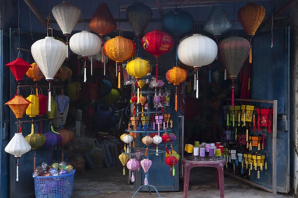 Lantern shop in Hoi An Ancient Town, UNESCO World Heritage site