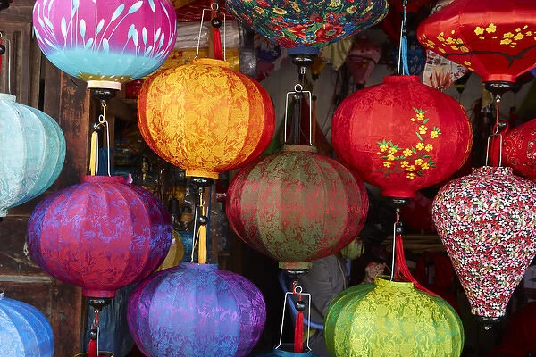 Lantern shop, Hoi An (UNESCO World Heritage Site), Vietnam