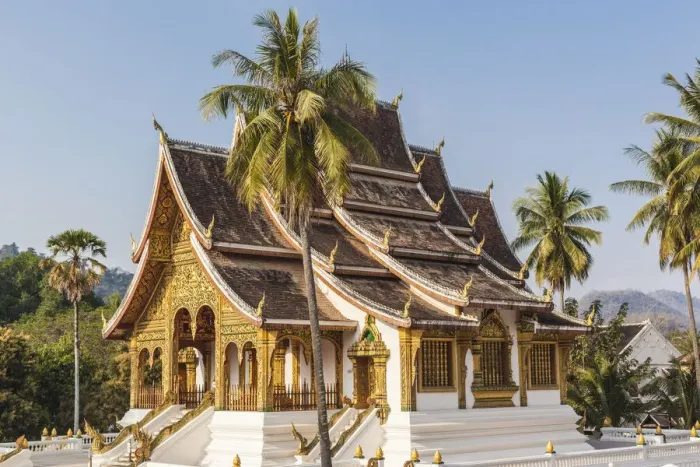 Framed Print : Laos, Luang Prabang. Wat Ho Pha Bang, Royal Palace