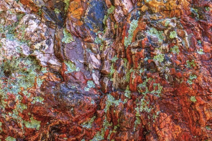 Framed Print : Large naturally polished rock with lichen, Lower Deschutes River, Central Oregon, USA Framed Print : Large naturally polished rock with lichen, Lower Deschutes River, Central Oregon, USA