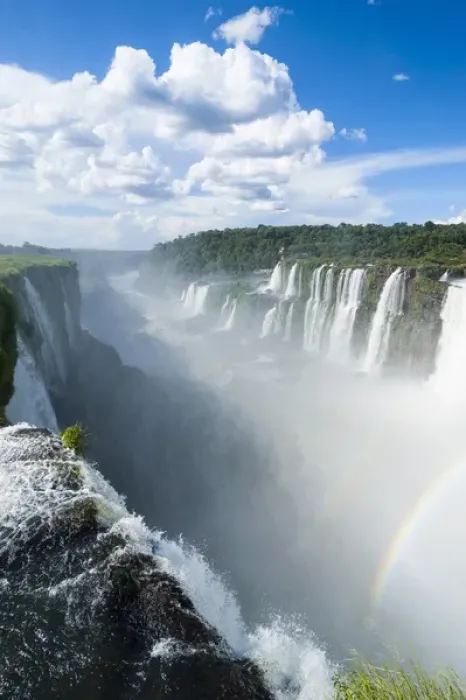 Framed Print : Largest waterfalls Unesco world heritage sight Foz de Iguazu, Argentina