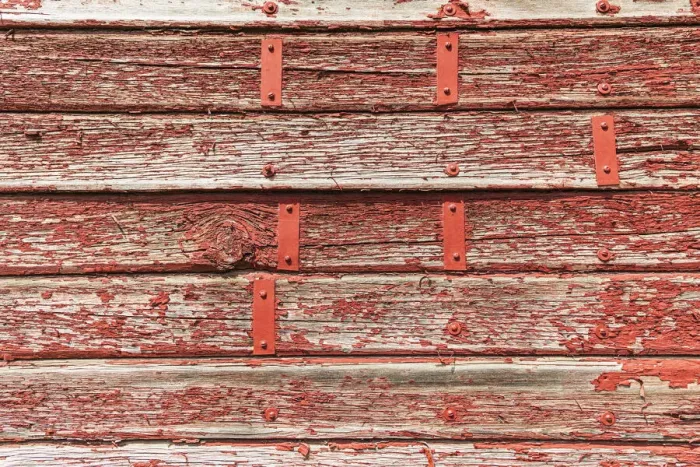 Framed Print : Latah, Washington State, USA. Peeling red paint on a weathered old barn Framed Print : Latah, Washington State, USA. Peeling red paint on a weathered old barn