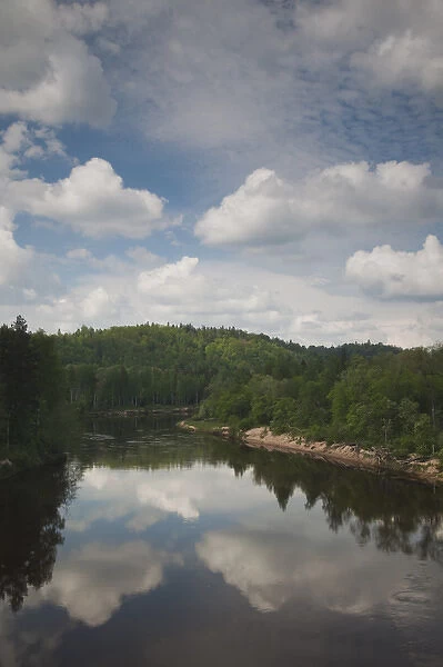 Latvia, Northeastern Latvia, Vidzeme Region, Gauja National Park, Sigulda, Gauja River
