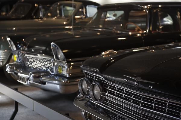 Latvia, Riga, Riga Motor Museum, cars of the Soviet Politburo