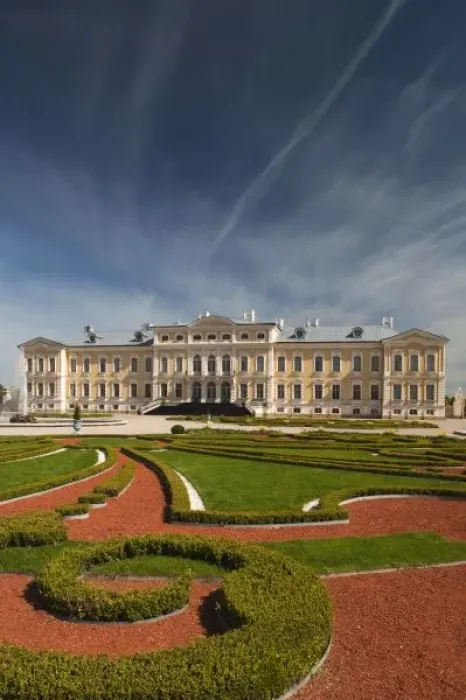 Framed Print : Latvia, Southern Latvia, Zemgale Region, Pilsrundale, Rundale Palace, b. 1740, Bartolomeo Rastrelli Framed Print : Latvia, Southern Latvia, Zemgale Region, Pilsrundale, Rundale Palace, b. 1740, Bartolomeo Rastrelli