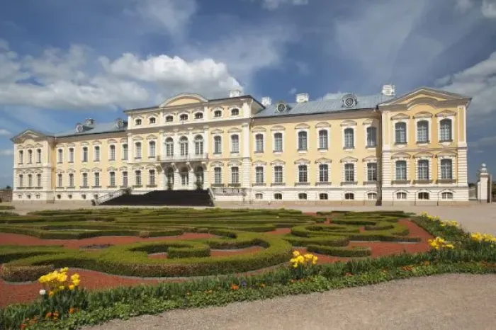 Framed Print : Latvia, Southern Latvia, Zemgale Region, Pilsrundale, Rundale Palace, b. 1740, Bartolomeo Rastrelli Framed Print : Latvia, Southern Latvia, Zemgale Region, Pilsrundale, Rundale Palace, b. 1740, Bartolomeo Rastrelli