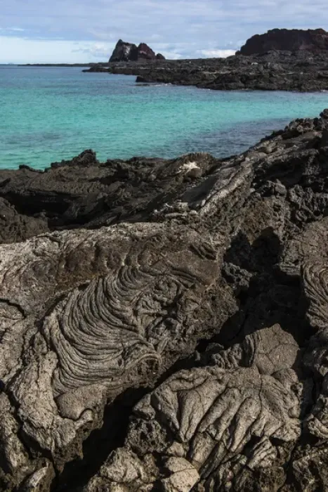 Framed Print : Lava Formations Sullivan Bay Santiago Island GALAPAGOS ISLANDS