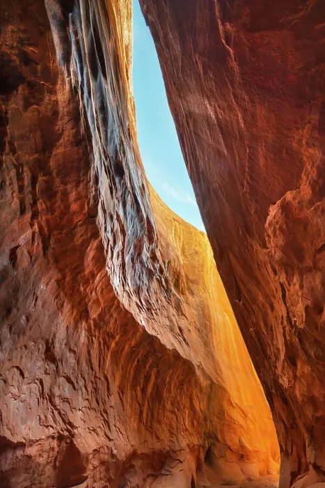 Framed Print : Leprechaun Canyon, one of a group of canyons called the Irish Canyons near Hanksville, Utah