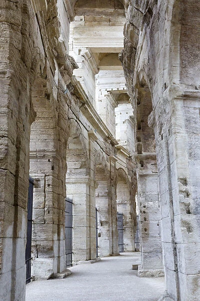 Les Arenes D Arles. Roman Amphitheater. Unesco World Heritage Site. Arles, Provence