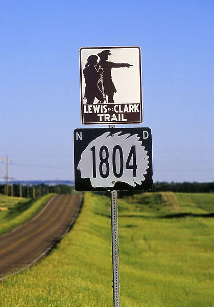 Lewis & Clark Trail in North Dakota