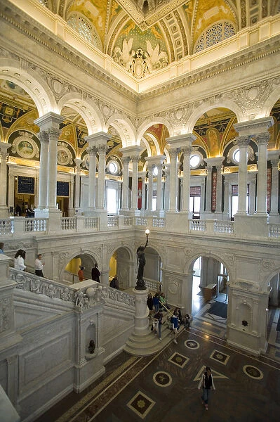 Library of Congress, Washington D. C. (District of Columbia), United States