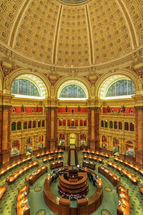 Framed Print : The Library of Congress, Washington, D.C, USA
