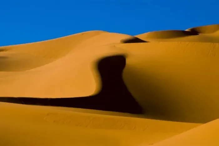 Framed Print : Libya, Fezzan, dunes of the Erg Murzuq