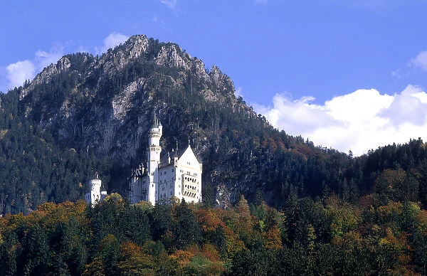 Life in Germany in Bavarian Alps a different view of the famous Neuschwanstein castle