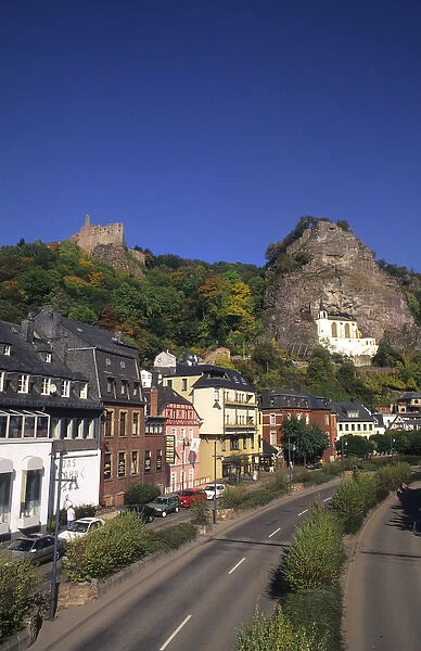 Life in Germany in Idar Oberstein the fall colors and the Church in the Rock in Idar