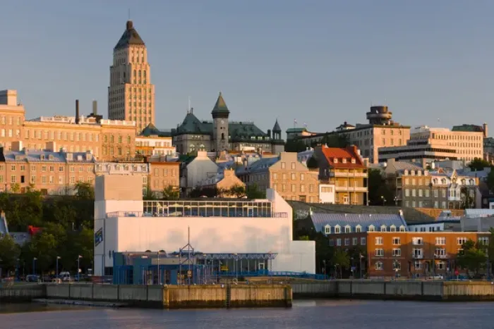 Framed Print : Last light on Quebec City Framed Print : Last light on Quebec City