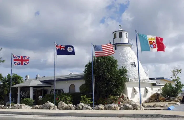 Framed Print : The Lighthouse at Breakers, Grand Cayman, Cayman Island