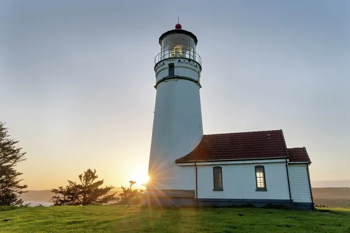 Framed Print : Lighthouse at Cape Blanco State Park, Oregon, USA Framed Print : Lighthouse at Cape Blanco State Park, Oregon, USA