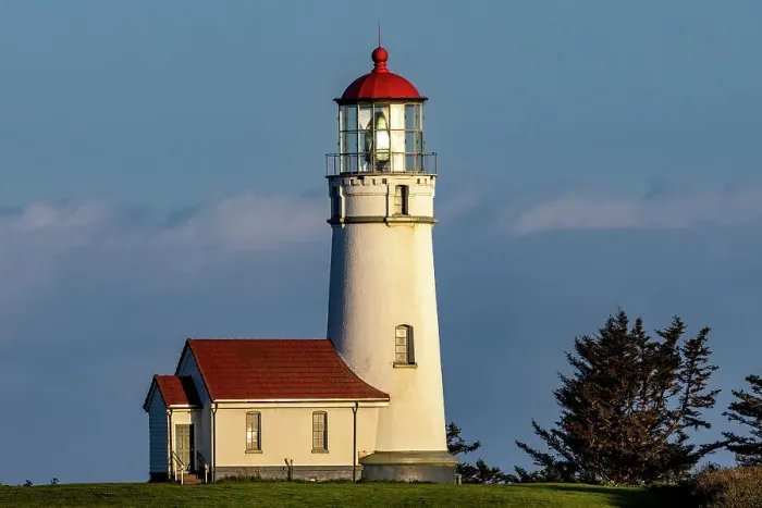 Framed Print : Lighthouse at Cape Blanco State Park, Oregon, USA Framed Print : Lighthouse at Cape Blanco State Park, Oregon, USA