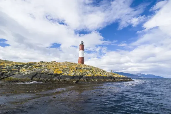 Framed Print : Lighthouse on the an Island in the Beagle channel, Ushuaia, Tierra del Fuego, Argentina Framed Print : Lighthouse on the an Island in the Beagle channel, Ushuaia, Tierra del Fuego, Argentina