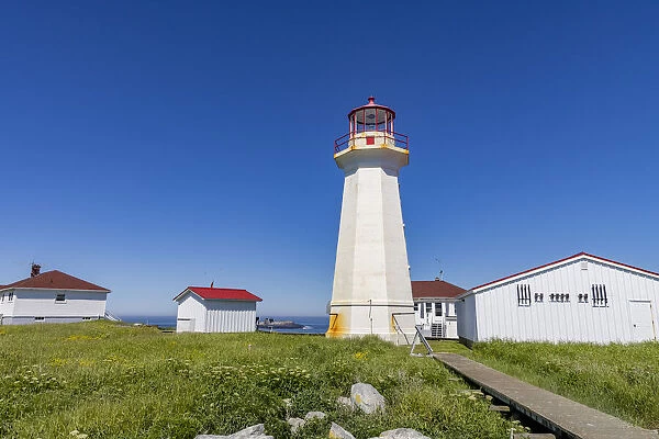 Lighthouse at Machias Seal Island, Maine, USA