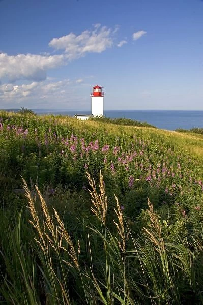 Lighthouse at St. Martins, New Brunswick, Canada