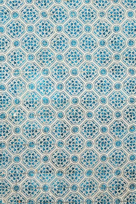 Framed Print : Lisbon, Portugal. Beautiful blue Portuguese tiles, azulejo