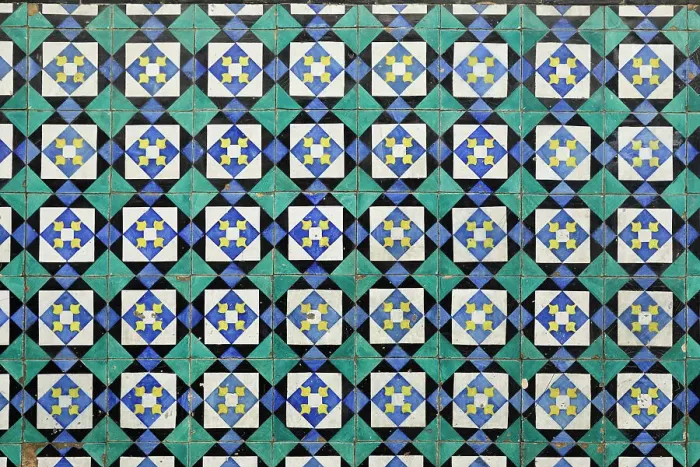 Framed Print : Lisbon, Portugal. Traditional Portuguese Azulejo ceramic tiles