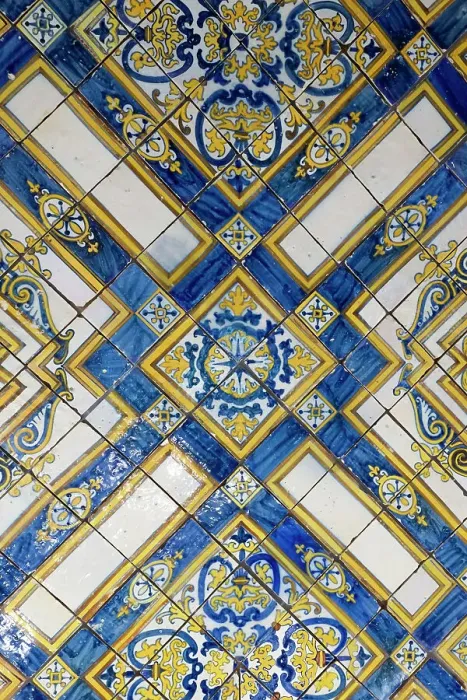 Framed Print : Lisbon, Portugal. Traditional Portuguese Azulejo ceramic tiles Framed Print : Lisbon, Portugal. Traditional Portuguese Azulejo ceramic tiles