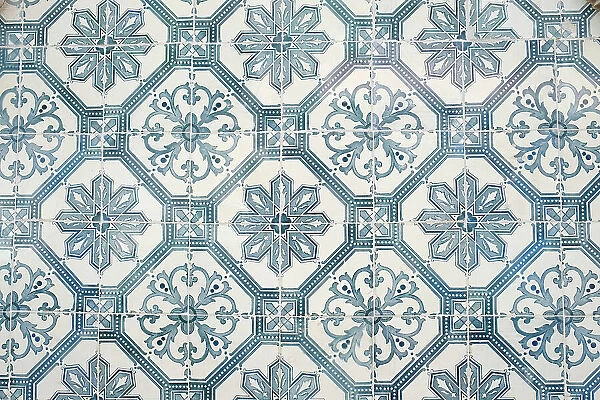 Lisbon, Portugal. Traditional Portuguese tiles